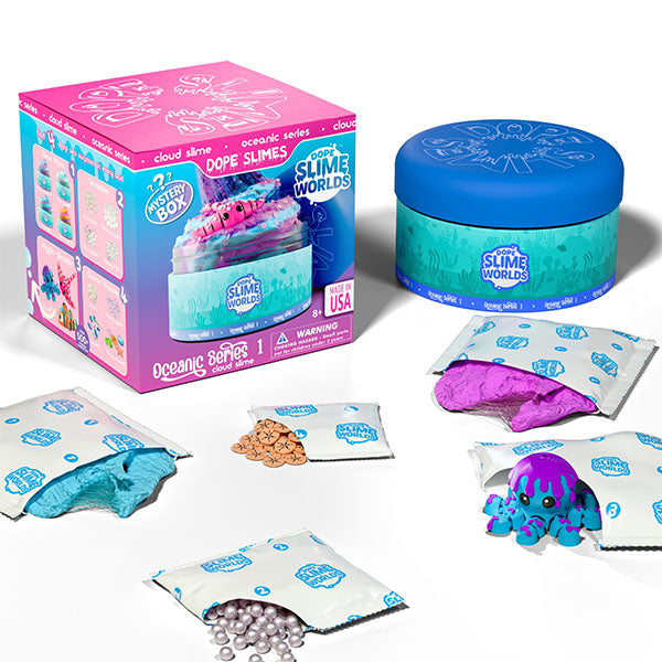 Dope Slime Worlds: Oceanic Series 1 DIY Slime Kit Mystery Box (1 Kit ...