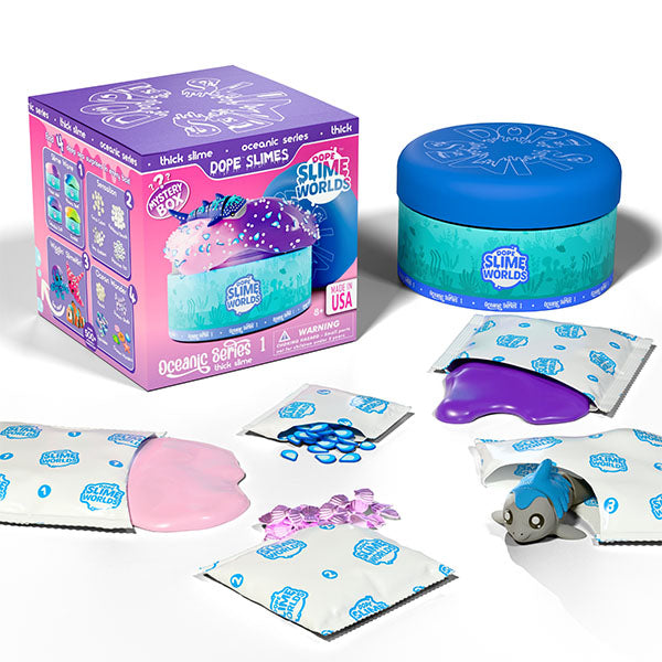 Dope Slime Worlds: Oceanic Series 1 DIY Slime Kit Mystery Box (1 Kit ...