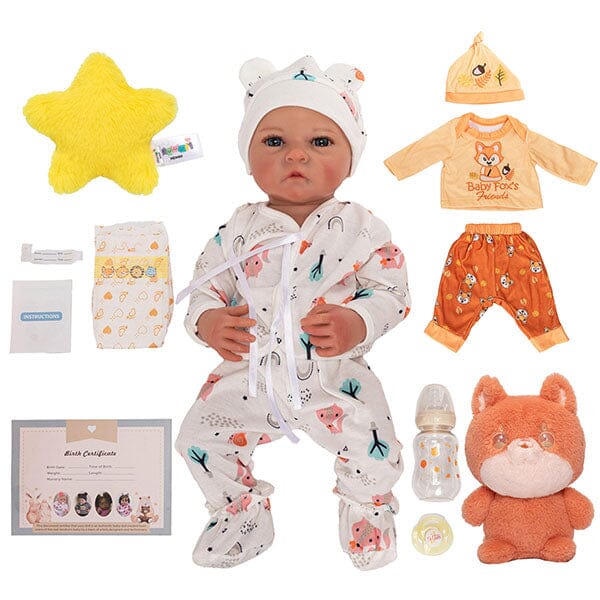 TrueHeart Treasures: Dream Weavers Collection Weighted Reborn Lifelike Baby Dolls (3kg) Baby Jenna Simple TrueHeart Treasures 