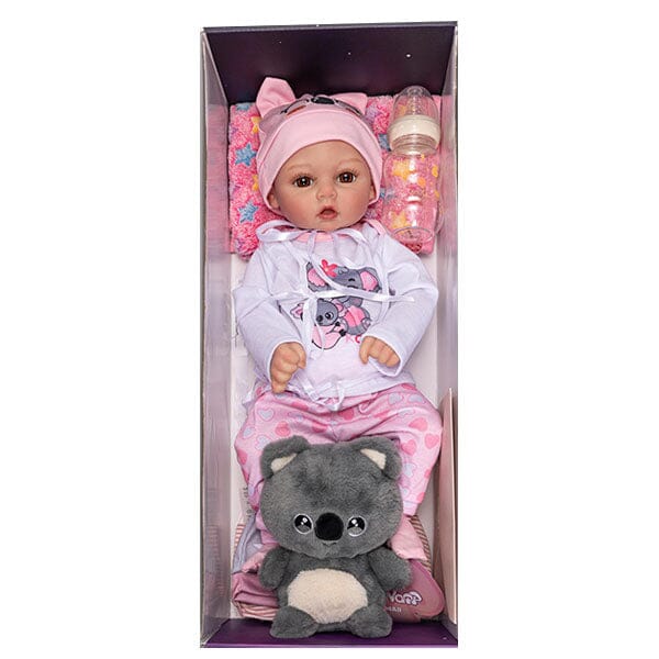 TrueHeart Treasures: Dream Weavers Collection Weighted Reborn Lifelike Baby Dolls (3kg) Baby Evangeline Simple TrueHeart Treasures 