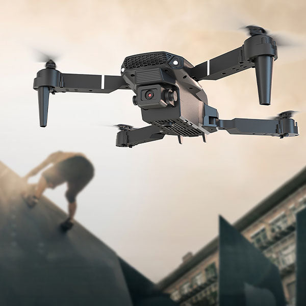 Outplay MetaDrone 4K Dual-Camera RC Drone with Case & Bonus Battery