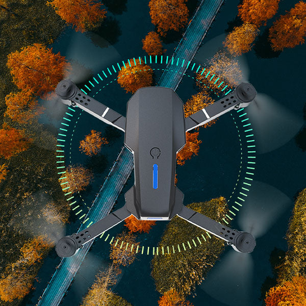 Outplay MetaDrone 4K Dual-Camera RC Drone with Case & Bonus Battery