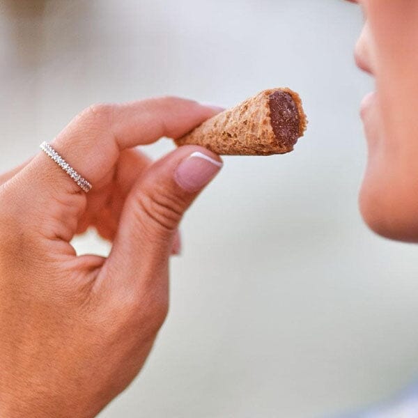 Just The Fun Part Dubai Chocolate Pistachio Kadaifi Filled Bite-Size Crispy Mini Waffle Cones (120g) Simple Just The Fun Part 