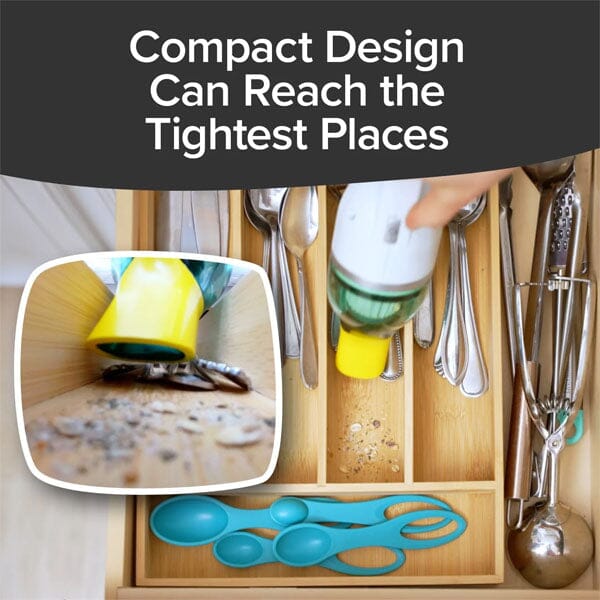 Horsepower Duck Vacuum Rechargeable Handheld Vacuum (Includes Accessories!) Simple Exclusive 