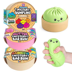 RMS® Mystery 3-Pack Bao Bun Dumpling Squishy Fidget Toys