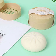 Dumpling In A Basket Slow-Rise Squishies Fidget Toy Simple Showcase 