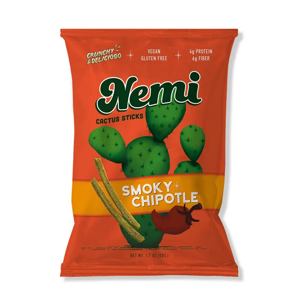 Nemi Cactus Crunchy Sticks - Smoky Chipotle