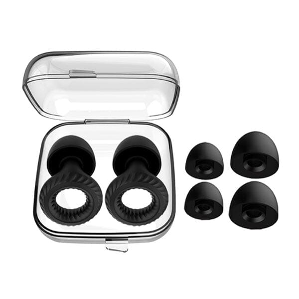 Silicone Noise Reduction Earplugs (Color Ships Assorted) Includes 3 Ear Tips Sizes Simple Exclusive 