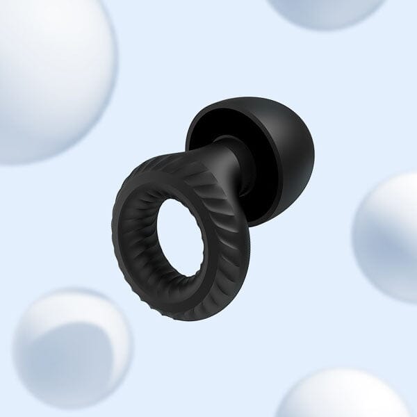 Silicone Noise Reduction Earplugs (Color Ships Assorted) Includes 3 Ear Tips Sizes Simple Exclusive 