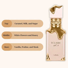 Eclaire By Lattafa Eau De Parfum Femme Fragrance Spray (100mL) Preorder Showcase 