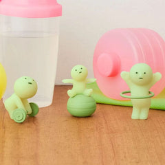 Smiski Exercising Series Collectible Glow in the Dark Figurine Blind Box (1pc) Simple Smiski 