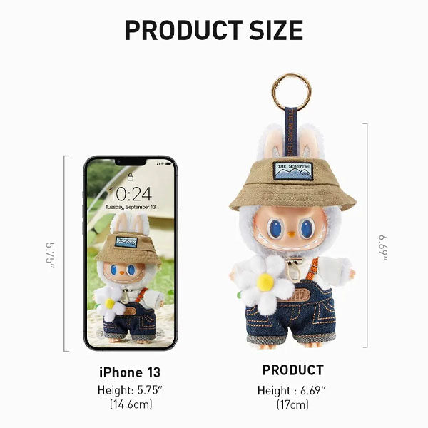 Pop Mart x THE MONSTERS: Labubu "Fall In Wild" Plush Doll Pendant (1pc)