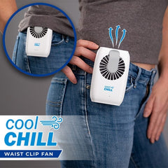 Cool Chill Waist Clip Fan | As Seen on TikTok Simple Showcase 