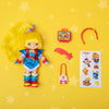 Rainbow Brite 5.5” Articulated Fashion Doll (4 Surprise Accessories!)