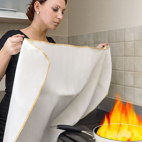 Emergency Fibreglass Certified Fire Blanket (1pc) Simple Showcase 