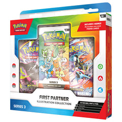 Pokémon TCG: First Partner Illustration Collection Series 3 (30 Cards + Sticker Sheet)