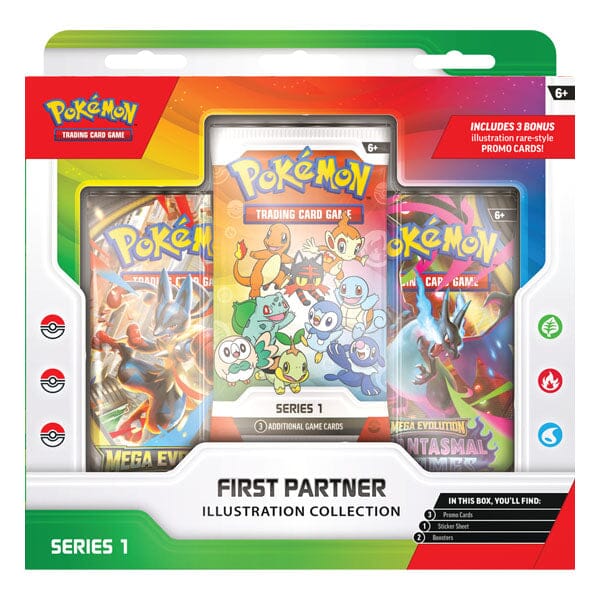 Pokémon TCG: First Partner Illustration Collection Series 1 (30 Cards) Simple Pokémon