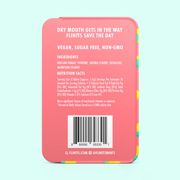 Flintts Mints Mouth-Watering Candy (15g) Multiple Strengths & Flavors