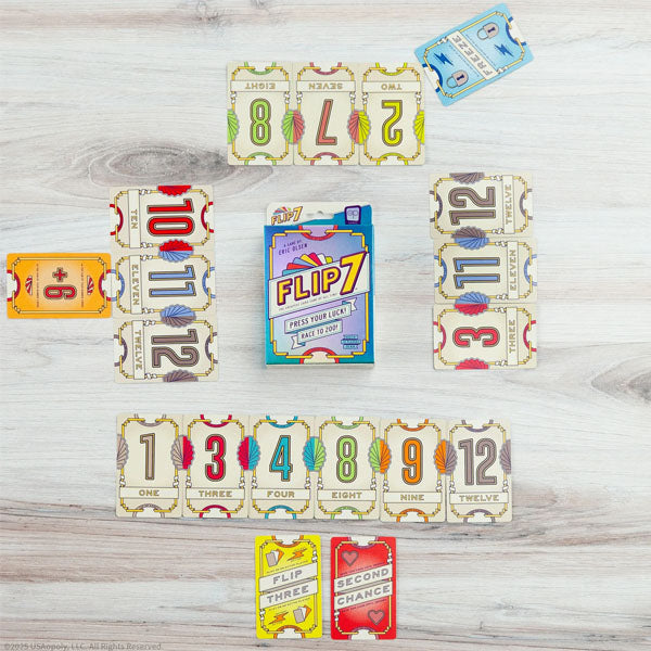 Flip 7™ Face-Paced Card Game by USAopoly