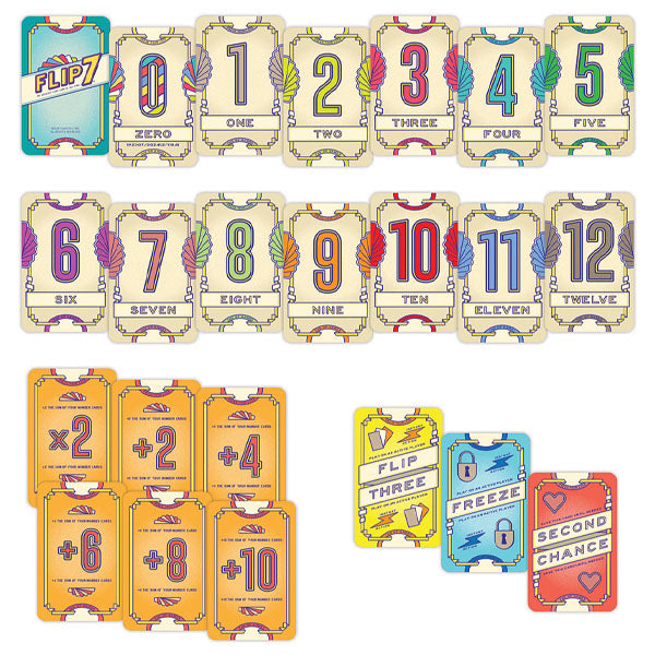 Flip 7™ Face-Paced Card Game by USAopoly