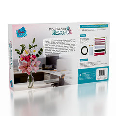 Studio Art DIY Chenille Flower Bouquet Craft Kit (206pc)