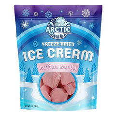 Arctic Farms Freeze Dried Ice Cream (1oz) Multiple Flavors Simple Showcase Cotton Candy 