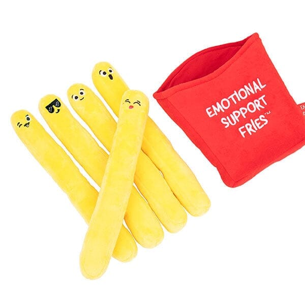 Emotional Support Fries 12" Novelty Plush Toy By What Do You Meme?® Simple What Do You Meme? 