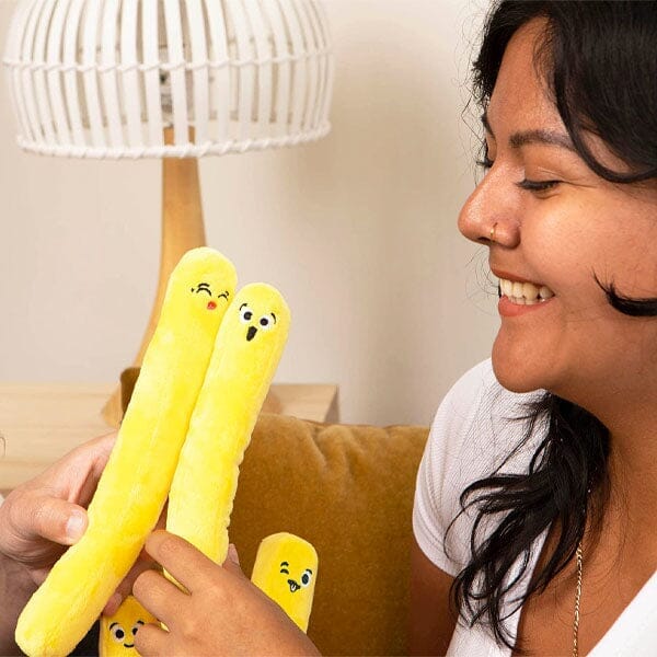 Emotional Support Fries 12" Novelty Plush Toy By What Do You Meme?® Simple What Do You Meme? 