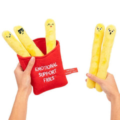 Emotional Support Fries 12" Novelty Plush Toy By What Do You Meme?® Simple What Do You Meme? 