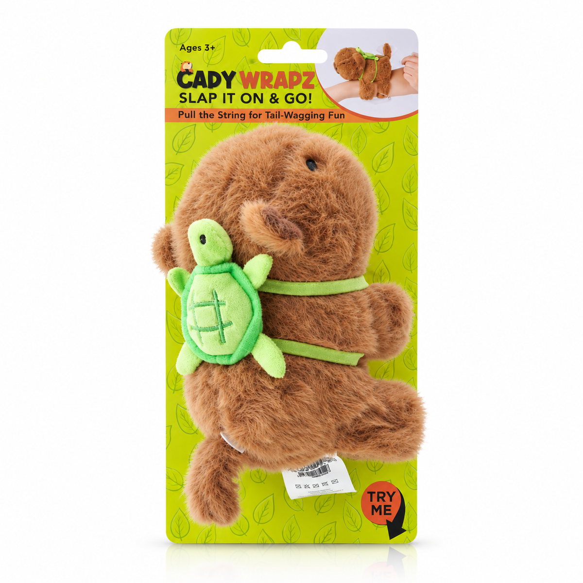 Capywrapz: Capybara Plush Toy Wrist Band
