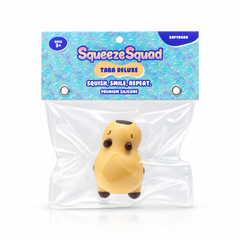 SqueezeSquad Taba Deluxe Premium Silicone Squishies® Fidget Toy - Capybara