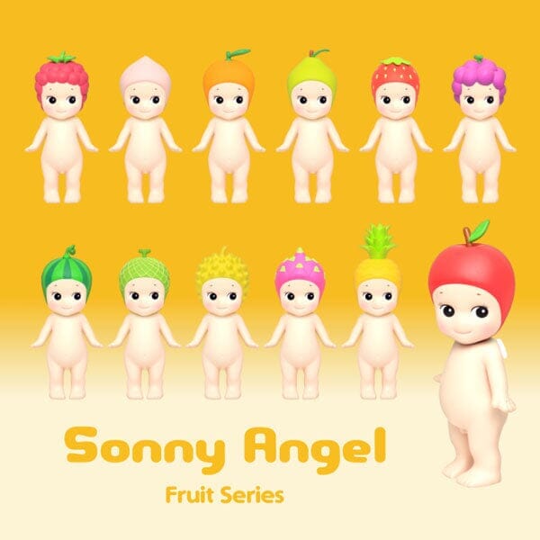 Sonny Angel Collectable Mini Cherub Figurines Fruit Series Blind Box (1pc) Simple Sonny Angel 