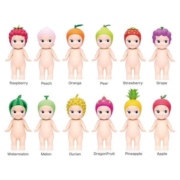 Sonny Angel Collectable Mini Cherub Figurines Fruit Series Blind Box (1pc) Simple Sonny Angel 