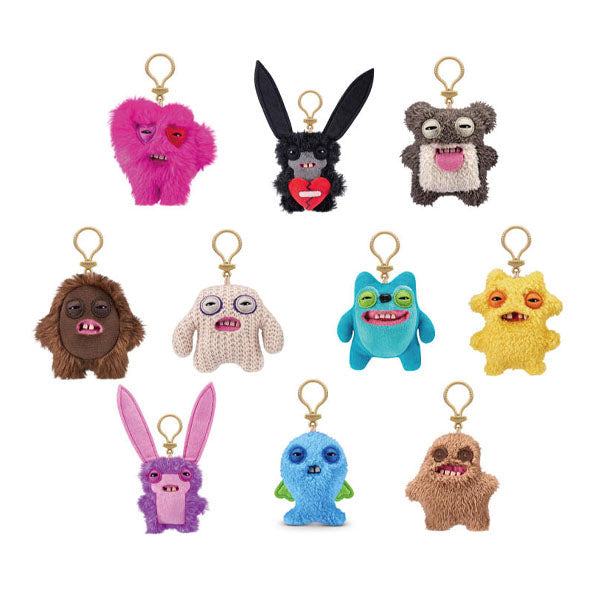 Fuggler Keyrings Series 5 Collectible 5" Plush Toy Hanger (1pc)