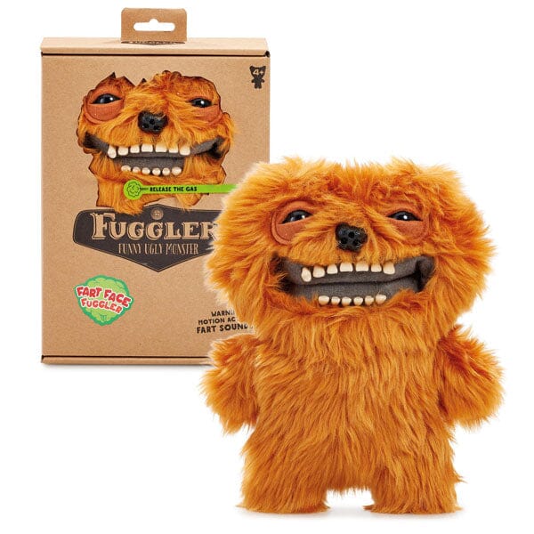 Fugglers "Fart Face" Series 1 Motion Censor 9" Plush Toys (1pc) Style Ships Assorted Simple Fugglers 