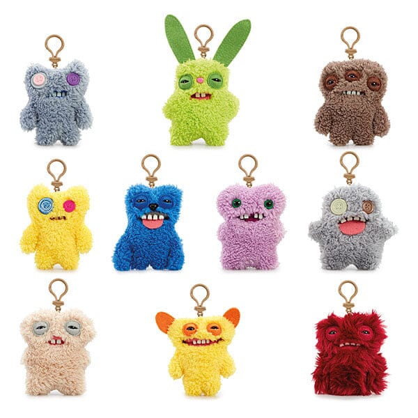 Fugglers Keyrings Wave 1 Plush Toys (1pc) Style Ships Assorted Simple Showcase 