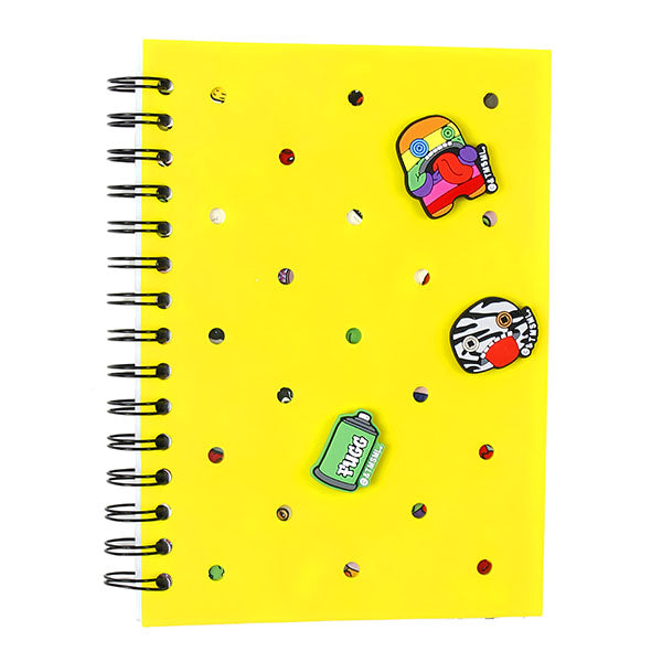 Fuggler x Taggeez Lined Notebook w/ Mystery Collectible Charms