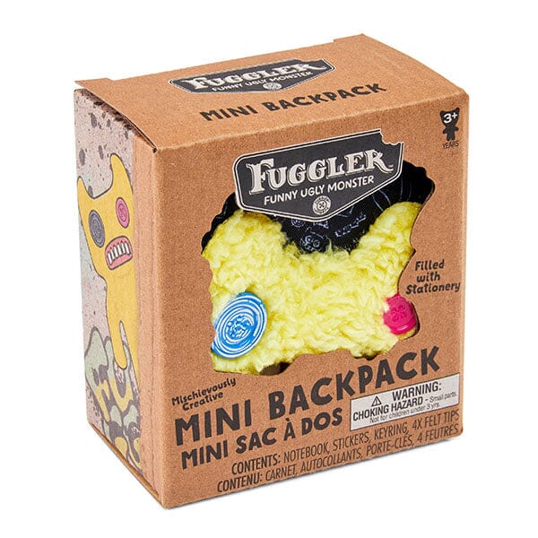 Fugglers Mini Backpack Keychain Mystery Box w/ Bonus Stickers & Markers Simple Fugglers 