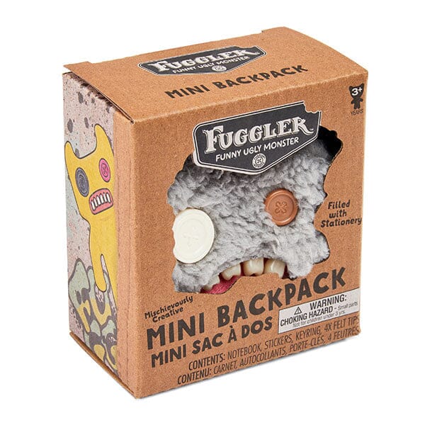 funny mini backpacks Fuggler Mini Backpack Keychain Mystery Box w/ Bonus Stickers & Markers