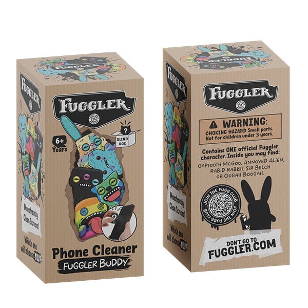 Fugglers Phone Cleaner Fuggler Buddy Charm Hanger Blind Box (1pc) Simple Fuggler