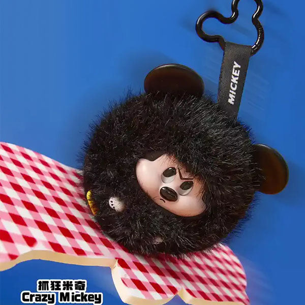 MINISO x Disney: Mickey Mouse "Fun Crash" Series Plush Keychain Blind Box (1pc)