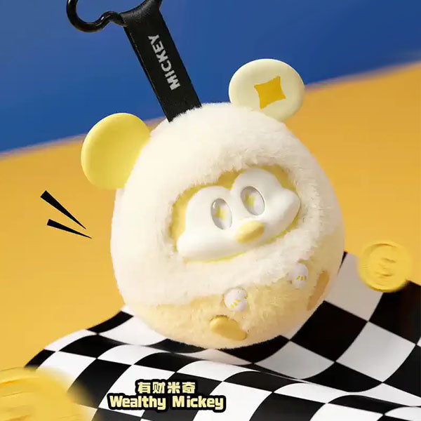 MINISO x Disney: Mickey Mouse "Fun Crash" Series Plush Keychain Blind Box (1pc)