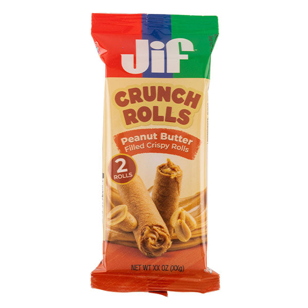 Jif Peanut Butter Crispy Crunch Rolls Snack (2pk)