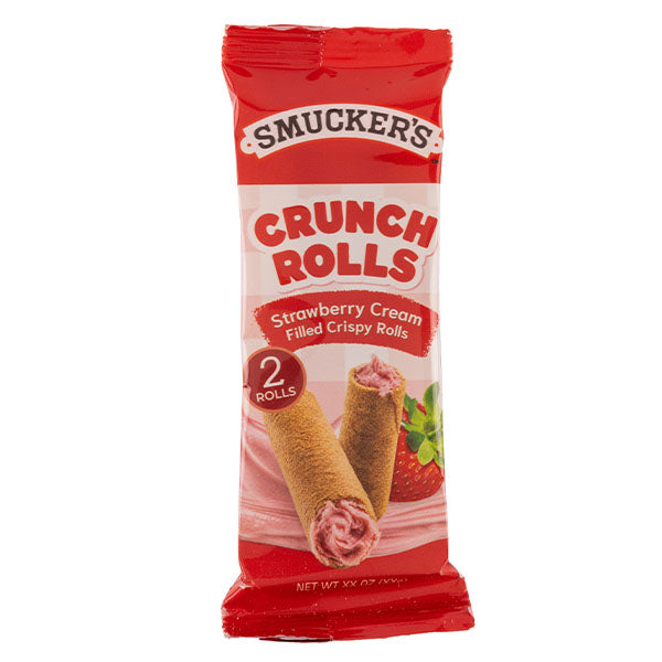 Smuckers Strawberry Cream Crispy Crunch Rolls Snack (2pk)