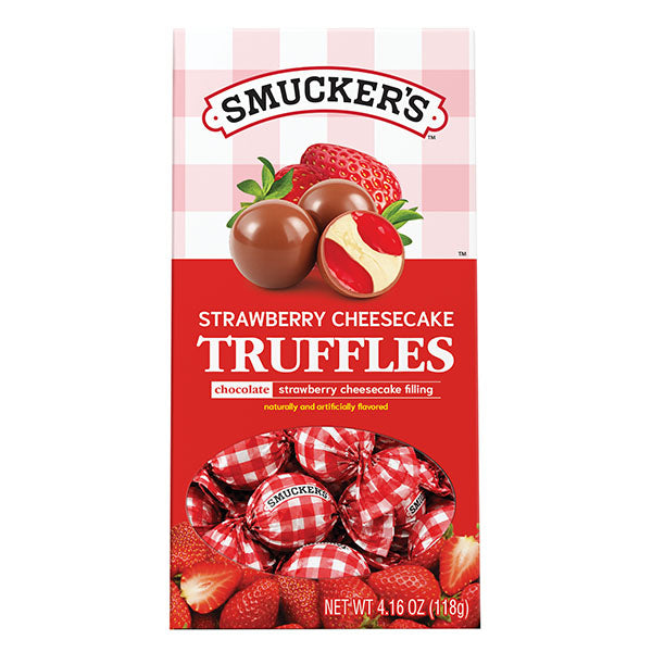 Smuckers Strawberry Cheesecake Milk Chocolate Truffles (4.16oz)