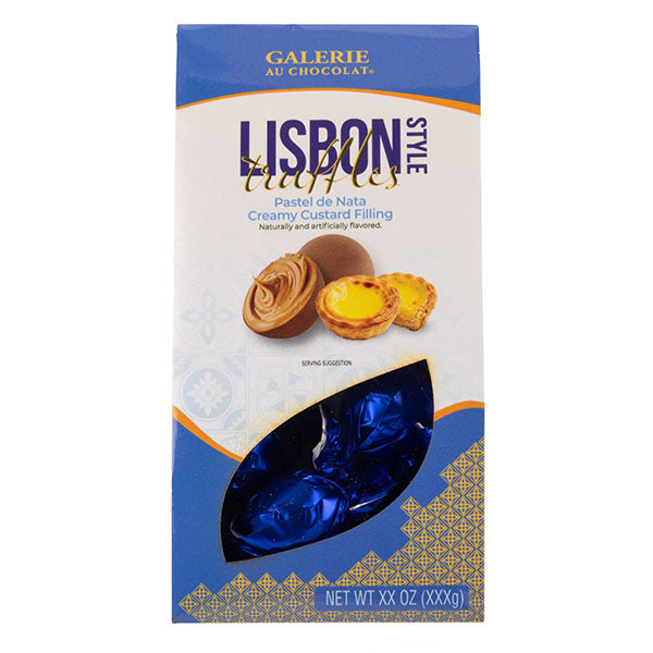 Galerie Lisbon Style Truffles Pastel De Nata Creamy Custard Filled Candy (119g)