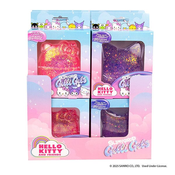 SlimyGloop x Sanrio Gelli Gels Stress Ball Squishy Fidget Toy (1pc) Ships Assorted Simple Hello Kitty