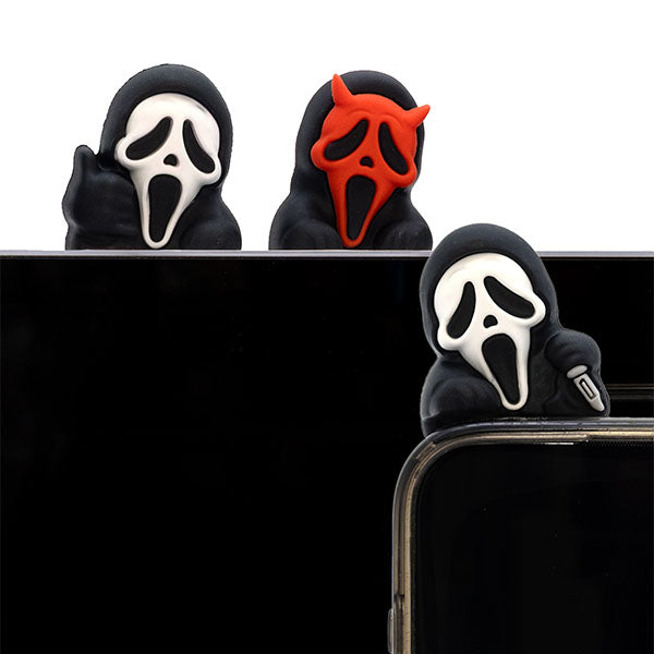 Huggers Scream Horror Ghost Face 2.5" Phone Hugging Figurine Blind Box (1pc)