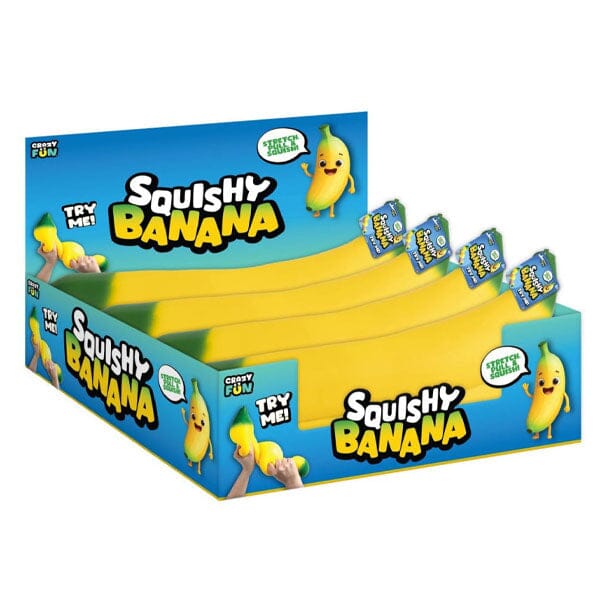 SmushMart Giant 15" Banana Squishy Fidget Toy (1pc) Simple SmushMart