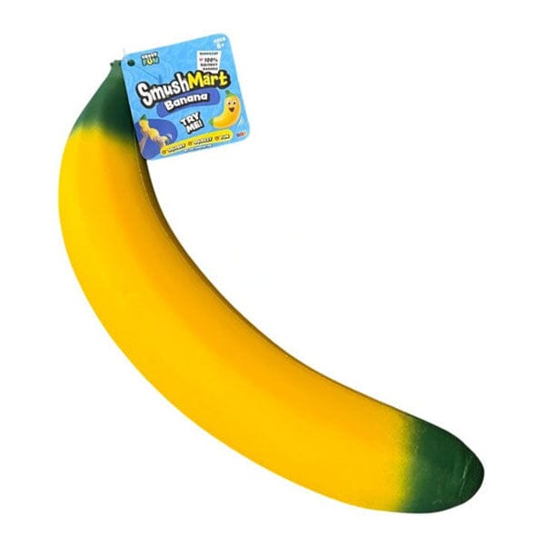 SmushMart Giant 15" Banana Squishy Fidget Toy (1pc) Simple SmushMart